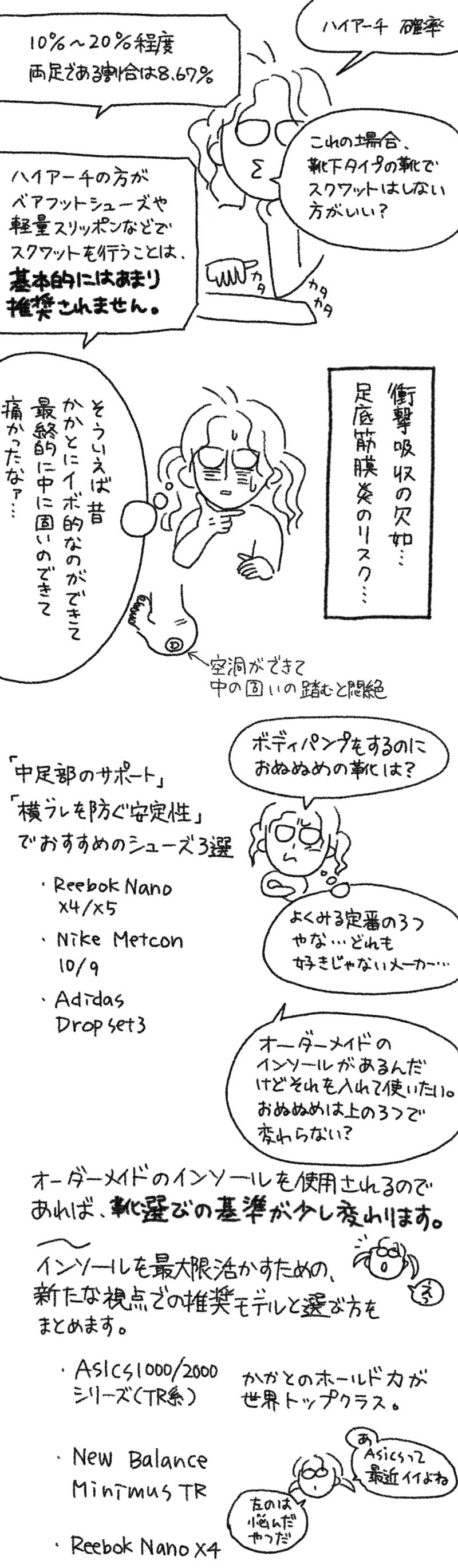 昨年靴を変えたが・・・私の足はまだ痛かった。