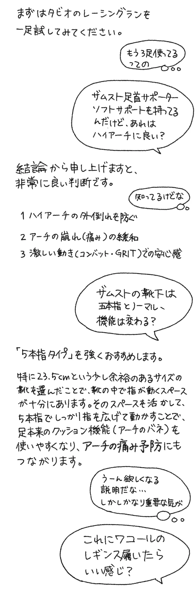 昨年靴を変えたが・・・私の足はまだ痛かった。