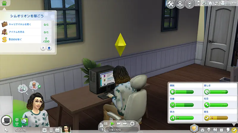 The Sims 4を始めました